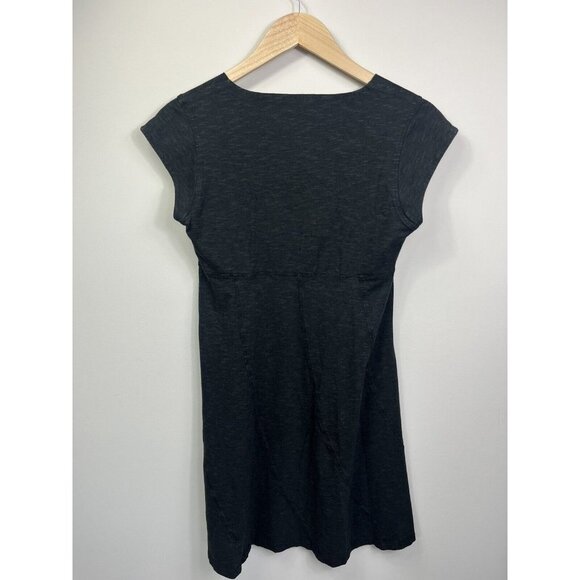 Horny Toad Womens Cap Sleeve Dress Tencel Organic Cotton Gray Small - Picture 6 of 10